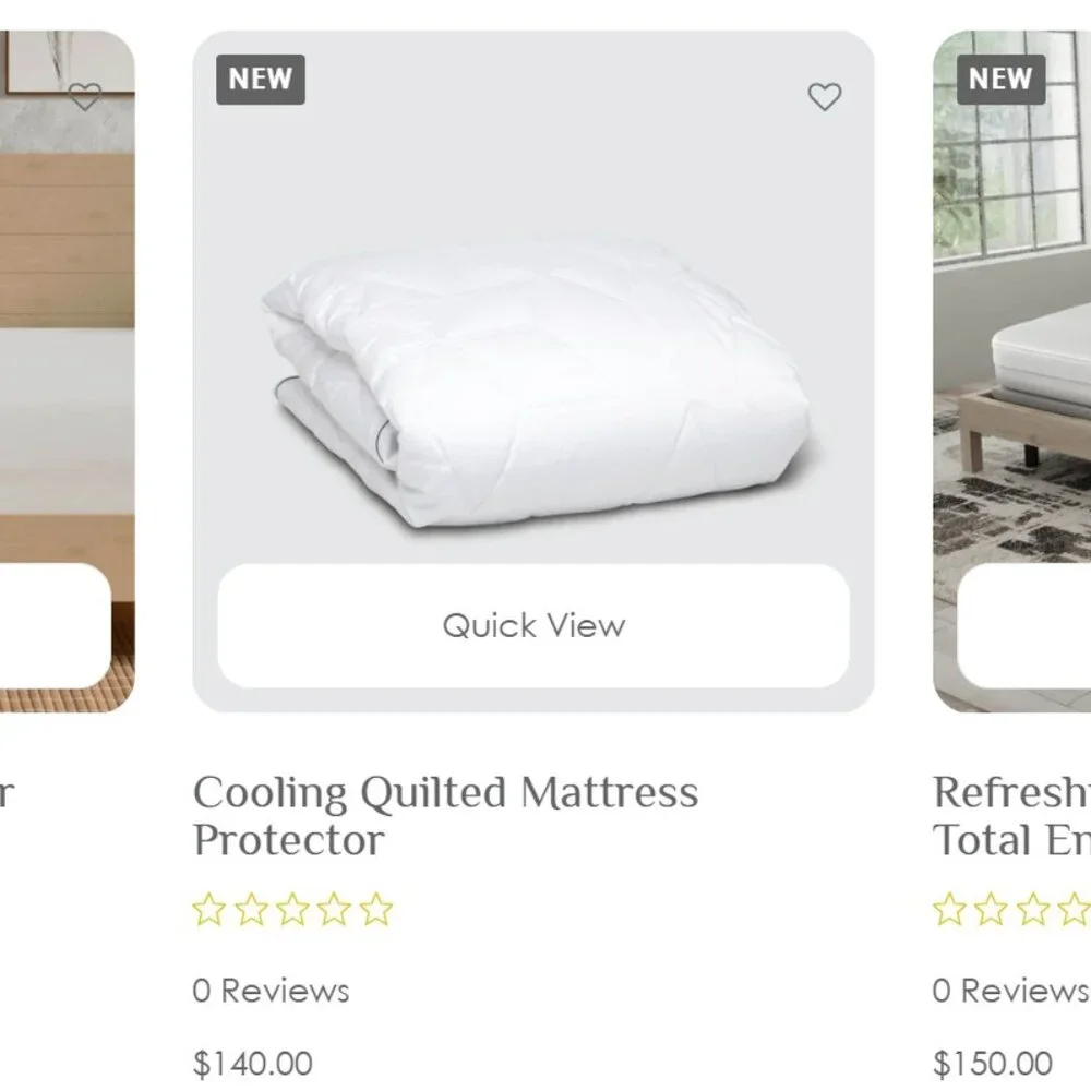 PureCare split head queen mattress protector